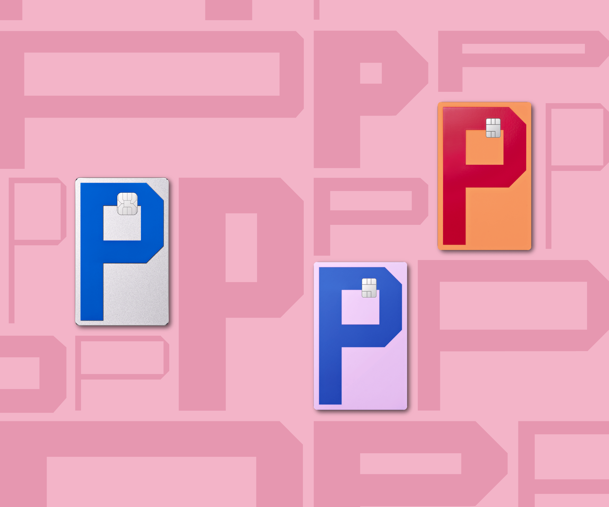 현대카드 알파벳카드P 카드 이미지
