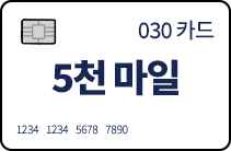 030카드 5천마일
